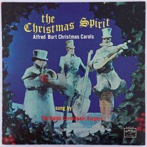 Ralph Carmichael, Christmas Spirit/Alfred Burt Christmas Carols LP Record W3371